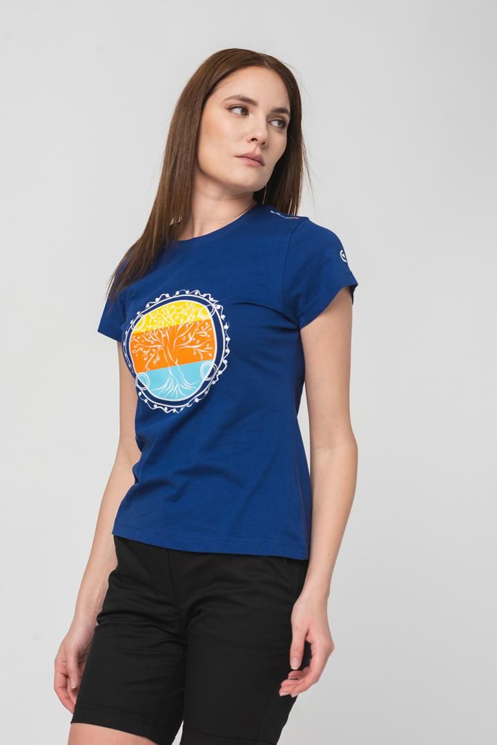 TRICOU  ROATA FAMILIE FEMEI   ROYAL BLUE-S