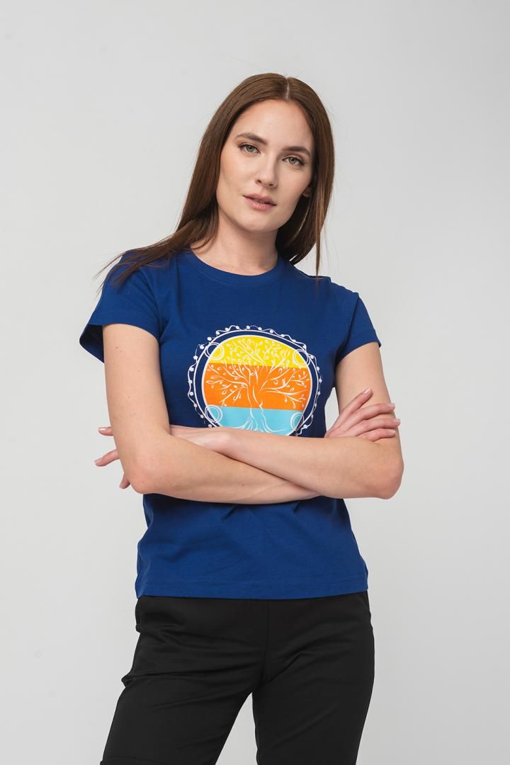 TRICOU  ROATA FAMILIE FEMEI  ROYAL BLUE-L