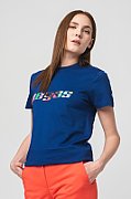TRICOU  LOGO MULTICOLOR FEMEI  ROYAL BLUE-L