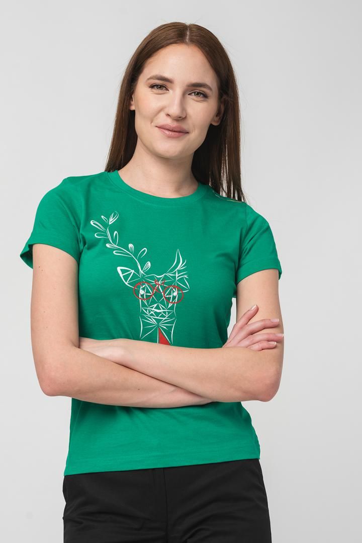 TRICOU  CERB FAMILIE FEMEI   K GREEN-S