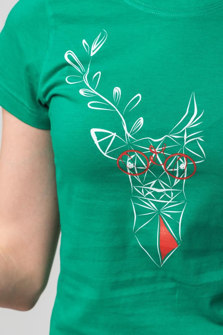 TRICOU  CERB FAMILIE FEMEI  K GREEN-L