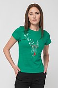 TRICOU  CERB FAMILIE FEMEI  K GREEN-L