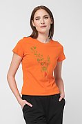 TRICOU  CERB FAMILIE FEMEI ORANGE-XS