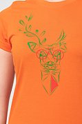 TRICOU  CERB FAMILIE FEMEI ORANGE-XS