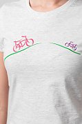 TRICOU CASUAL BICICLETE FAMILIE FEMEI LIGHT GREY-M