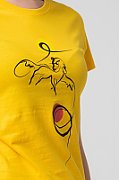 TSHIRT CASUAL F CAL PEGAS YELLOW-L