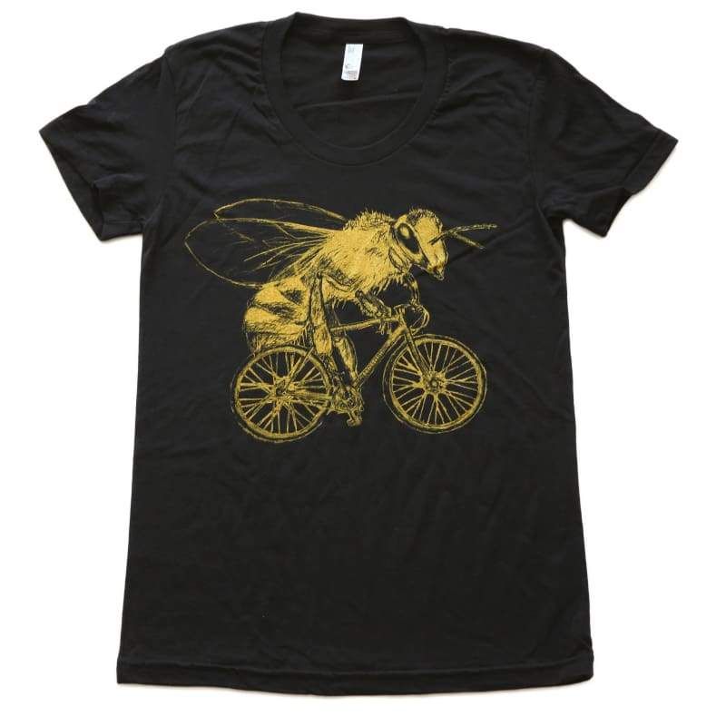 TSHIRT CASUAL F BICICLETA COLOR BLACK-L