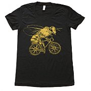 TSHIRT CASUAL F BICICLETA COLOR BLACK-L