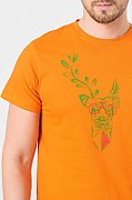 TRICOU  CERB FAMILIE BARBATI ORANGE-XL