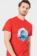 TRICOU CASUAL SFINX BARBATI RED-M