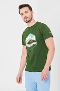 TRICOU CASUAL MOLDOVEANU BARBATI BOTTLE GREEN-S