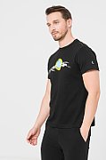 TRICOU CASUAL MANA BICICLETA BARBATI BLACK-S