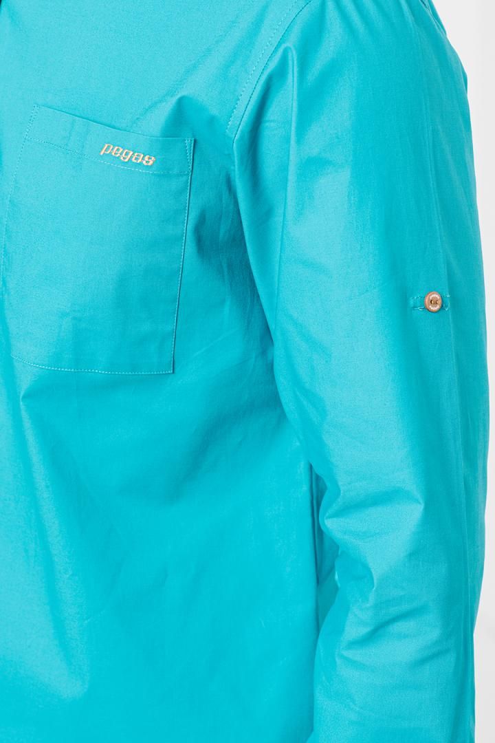 CAMASA CASUAL BARBATI TURQOISE XXL