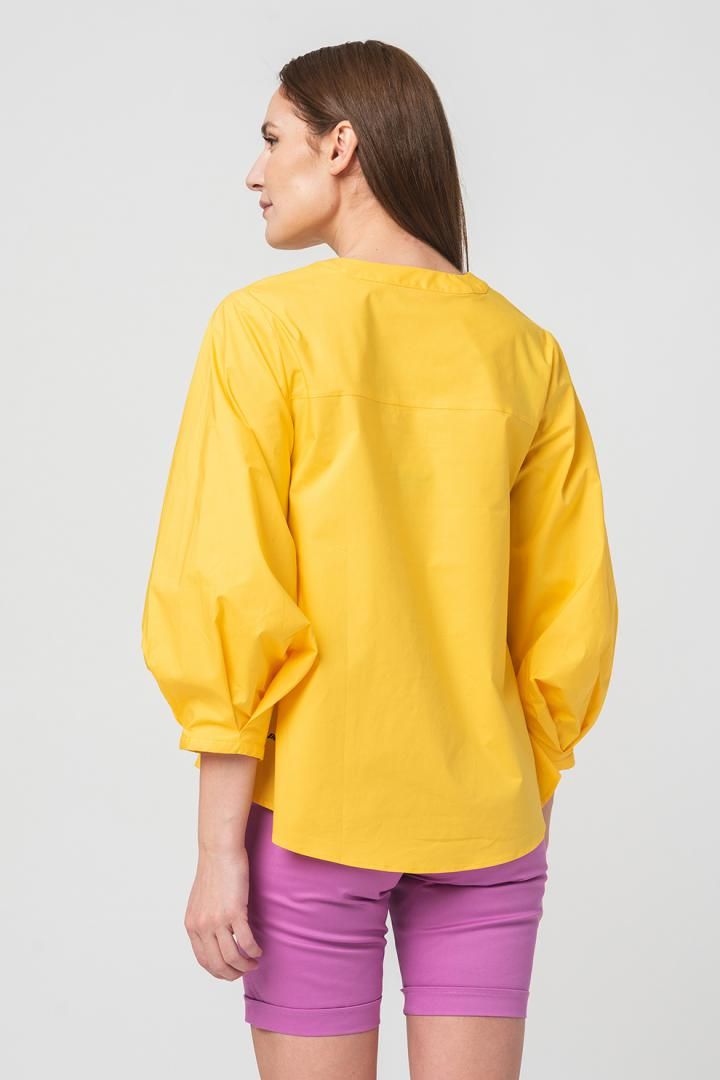 CAMASA CASUAL FEMEI YELLOW XS