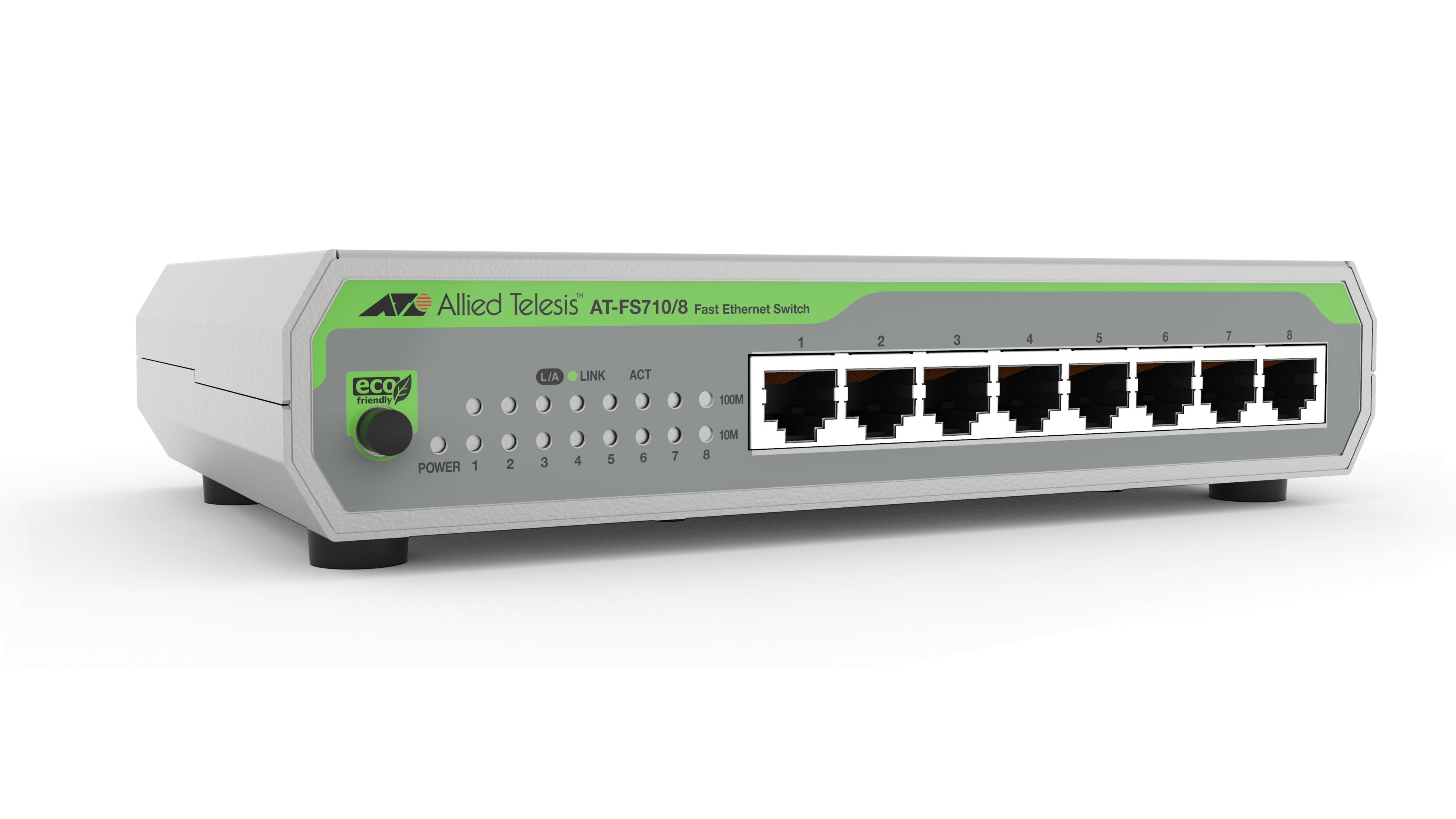 Switch Allied Telesis AT-FS710/8-50, 8 porturi 10 / 100 Mbps