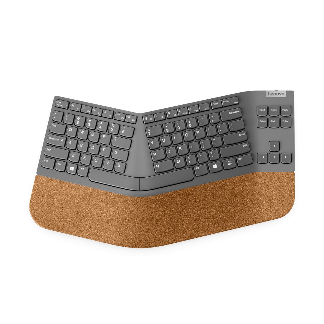 Tastatura Lenovo Essential, cu fir, neagra
