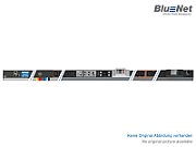 Prelungitor Bachmann PDU 19 1HE 8x prize Schuko, IEC -C14,1U, impamantare, siguranta 10A, lungime cablu 2 metri, RAL 3020, aluminiu, rosu