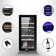 Wine cooler Adler AD 8080 24 bottles / 60 litres