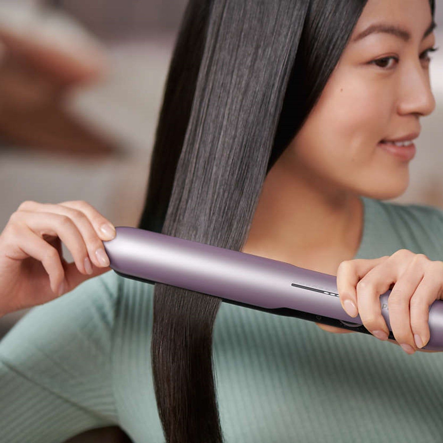 Philips 5000 series BHS530/00 hair styling tool Straightening iron Warm Silver 1.8 m
