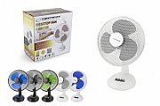 Esperanza EHF003WE, 12 '' desk fan, White and Gray