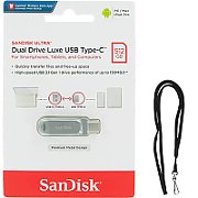 SanDisk Ultra Dual Drive Luxe USB flash drive 512 GB USB Type-A / USB Type-C 3.2 Gen 1 (3.1 Gen 1) Stainless steel