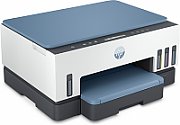 Imprimanta inkjet color HP Smart Tank 725, A4, duplex, USB 2.0, Wi-Fi, Bluetooth, 15 ppm negru, 9 ppm color