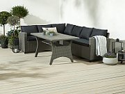 Jysk outdoor furniture set (sofa + table) ULLEHUSE grey