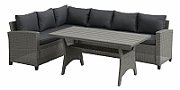 Jysk outdoor furniture set (sofa + table) ULLEHUSE grey