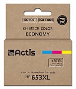 Cartus cerneala Actis KH-653CR ,Color ,18 ml (compatibil cu HP KH-653CR) 
