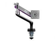 Ergo Office ER-436 1-Fold Premium Monitor Mount with Gas Spring 17 -32  Double Arm Desk Mount Monitor Arm Swivel Tilt Rotateable VESA 75x75 100x100 up to 9kg