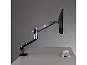 Ergo Office ER-436 1-Fold Premium Monitor Mount with Gas Spring 17 -32  Double Arm Desk Mount Monitor Arm Swivel Tilt Rotateable VESA 75x75 100x100 up to 9kg