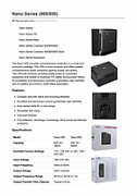 FSP/Fortron Nano 600 Standby (Offline) 0.6 kVA 360 W 2 AC outlet(s)