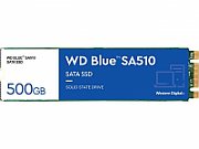 Western Digital WD Blue SA510 SSD 500GB M.2 2280 SATA III 6Gb/s internal single-packed