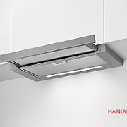 Electrolux LFP326S cooker hood Semi built-in (pull out) Grey 410 m3/h C