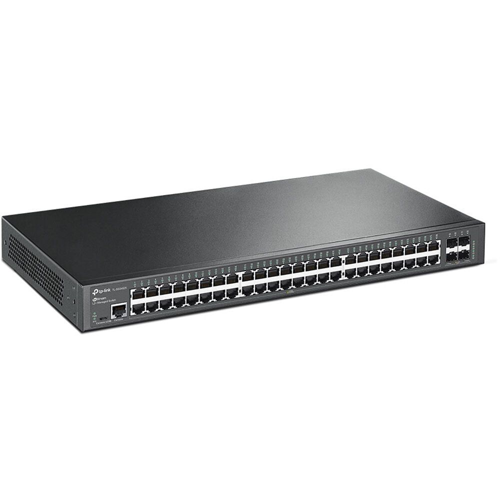 TP-LINK TP-LINK JetStream 48-Port Gigabit L2+ Managed Switch with 4 10GE SFP+ Slots