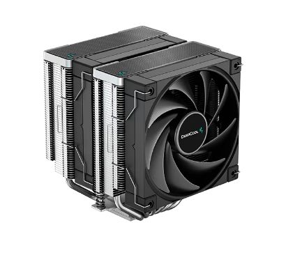 COOLER  DEEPCOOL, skt. universal, racire cu aer, 2x vent. 120 mm, PWM, 1850 rpm  AK620   R-AK620-BKNNMT-G  (include TV 1.75 lei)