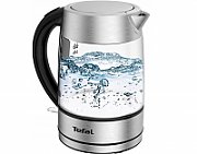 Tefal KI772D electric kettle 1.7 L 2400 W Stainless steel, Transparent