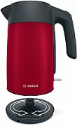 Electric kettle Bosch TWK 7L464, 2400 W, 1.7 l Red