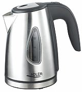 Adler AD 1203 electric kettle 1 L Silver 1630 W