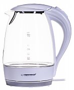 Esperanza EKK011W Electric kettle 1.7 L White, Multicolor 2200 W