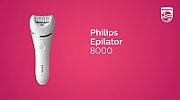 Philips BRE730/10 epilator Pink, White