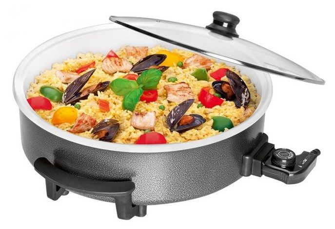 Clatronic PP 3570 C multi cooker 1500 W Black,Grey,Transparent,White