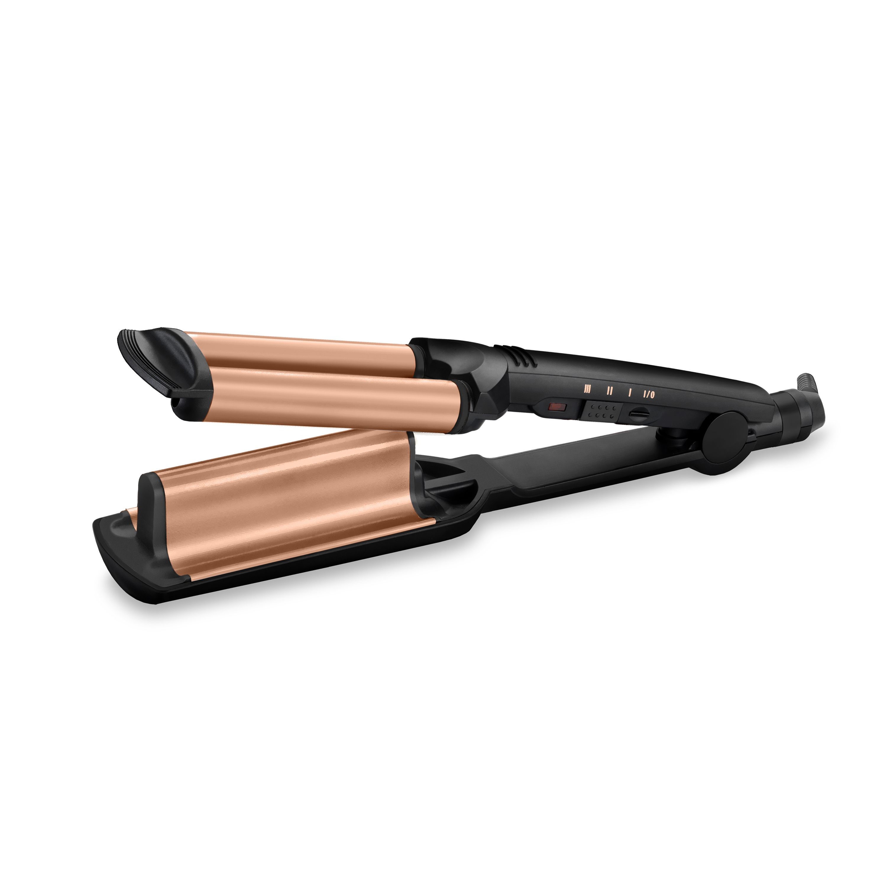 BaByliss Deep Waves Curling iron Warm Black, Orange 98.4  (2.5 m)