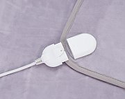 Adler AD 7426 electric blanket Electric bed warmer 60 W Grey Fleece,Polyester