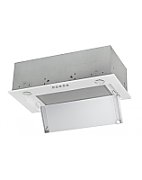 Cooker hood Ciarko SL-BOX Glass 350 m³/h Built-in White