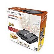 Esperanza EKT010 Sandwich toaster 1000W Black