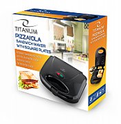 TITANUM TKT005K sandwich maker 700 W Black