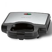 Clatronic ST 3778 sandwich maker 750 W Black,Stainless steel
