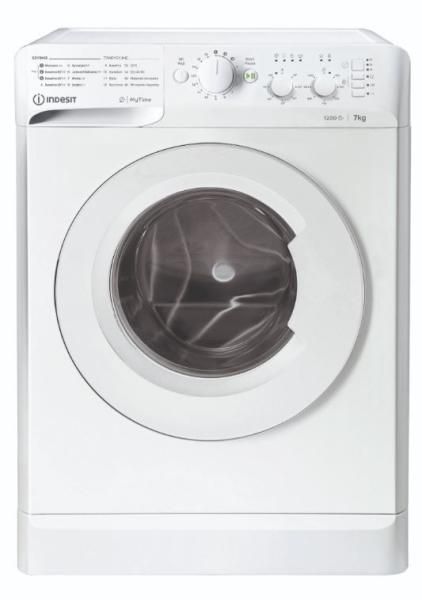 Indesit MTWC 71252 W PL washing machine Freestanding Front-load 7 kg 1200 RPM White