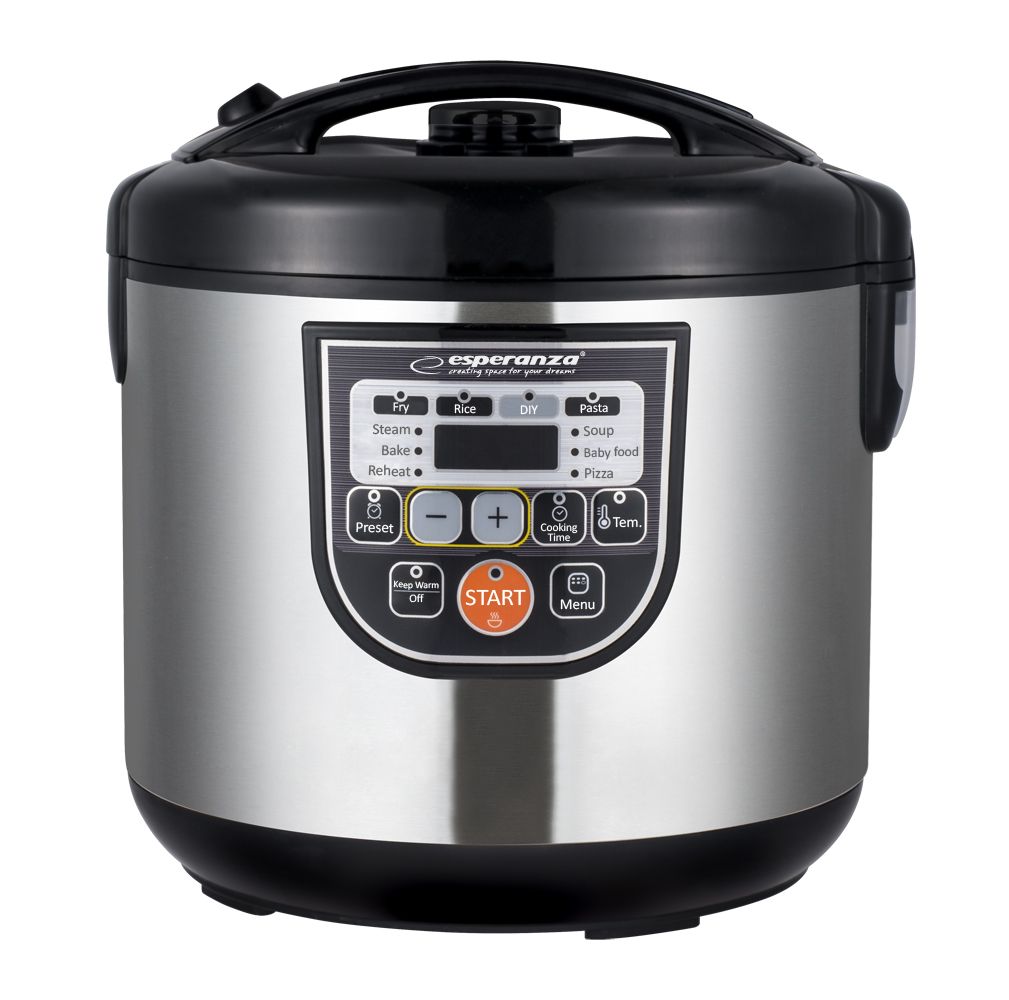 Esperanza EKG011 Multicooker Cooking 5 L 860 W Black, Metallic